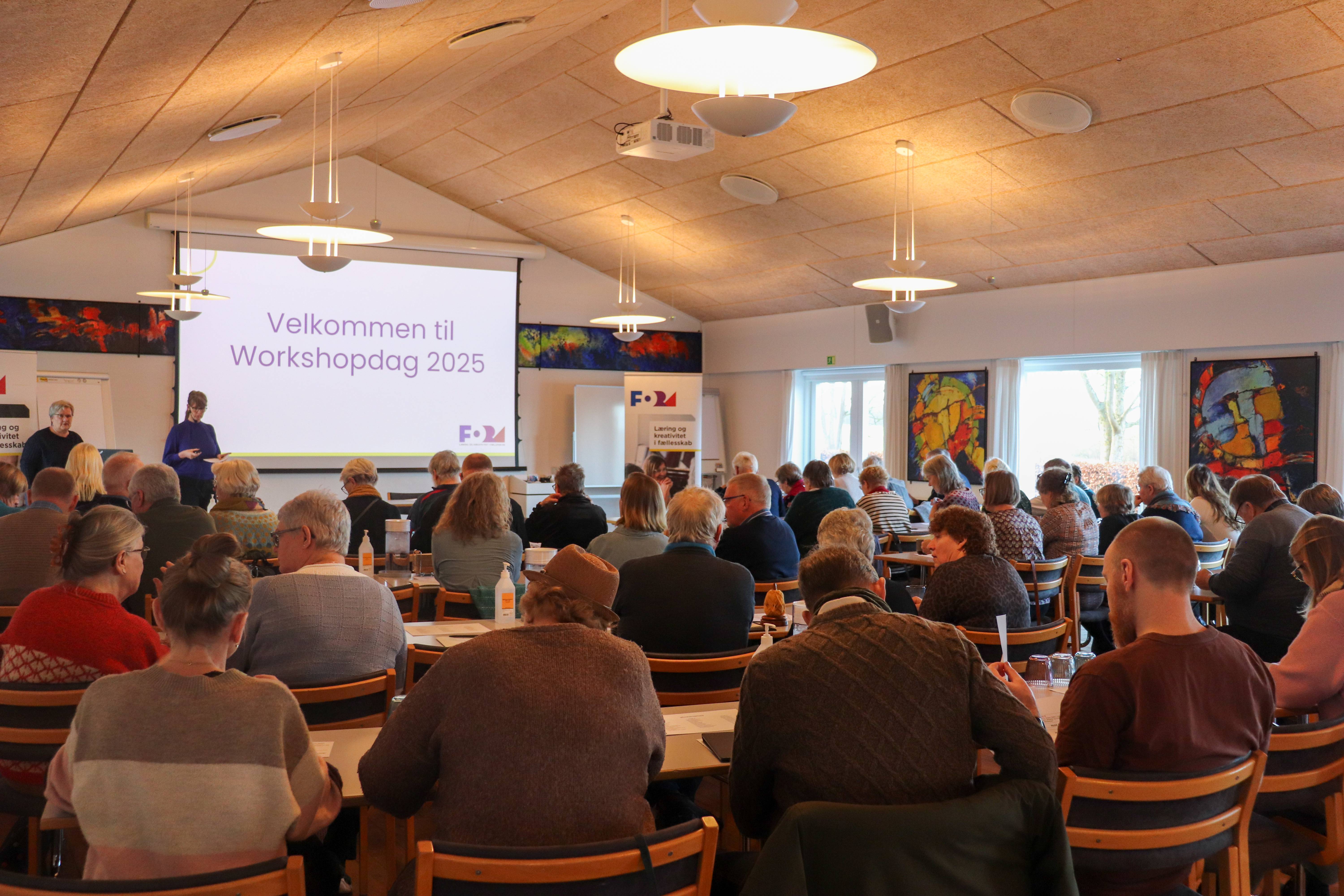 Foras Workshopdag - velkomst ved souschef Marlene Berth Nielsen