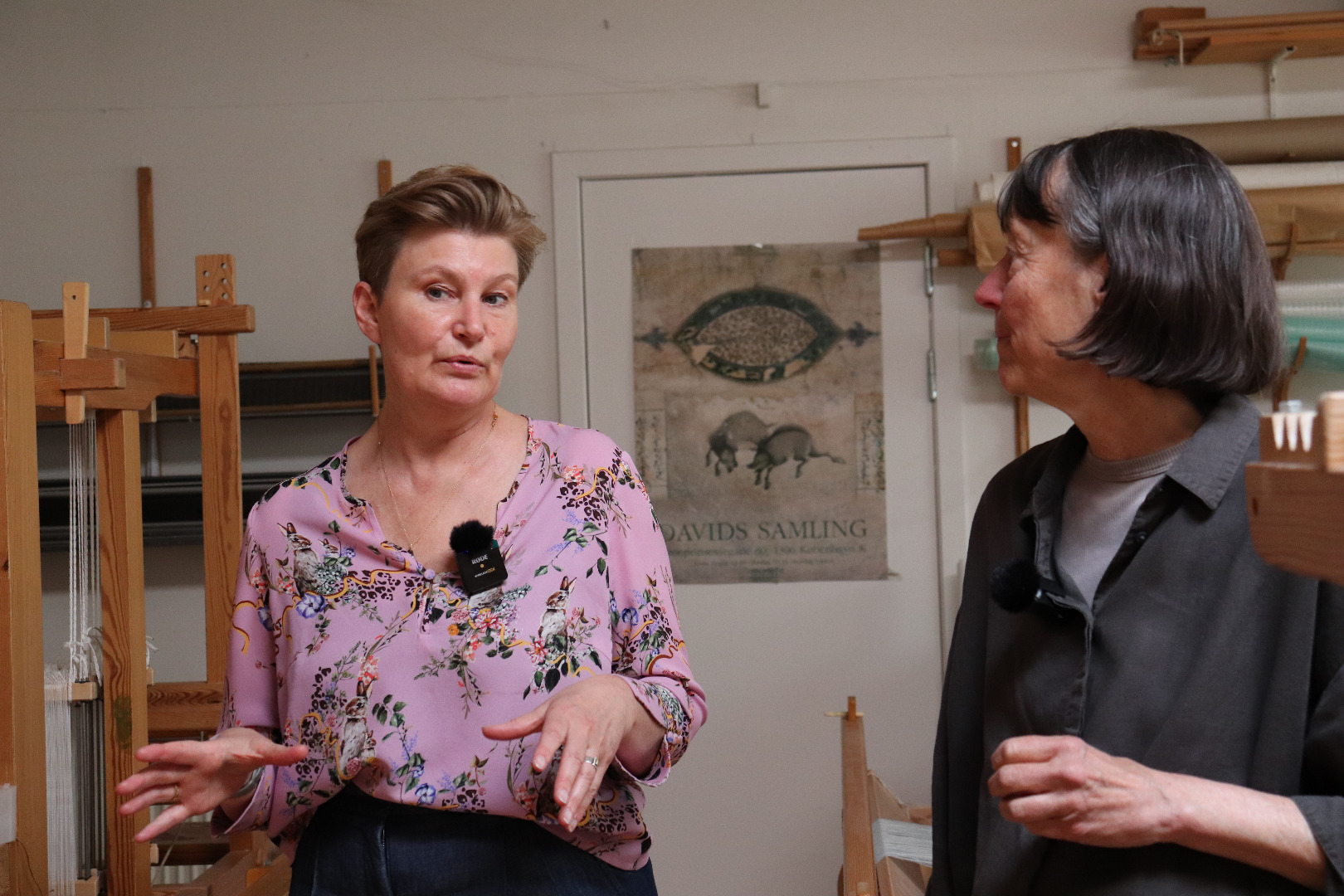 Pia Korneliusen og Berthe Forchhammer.