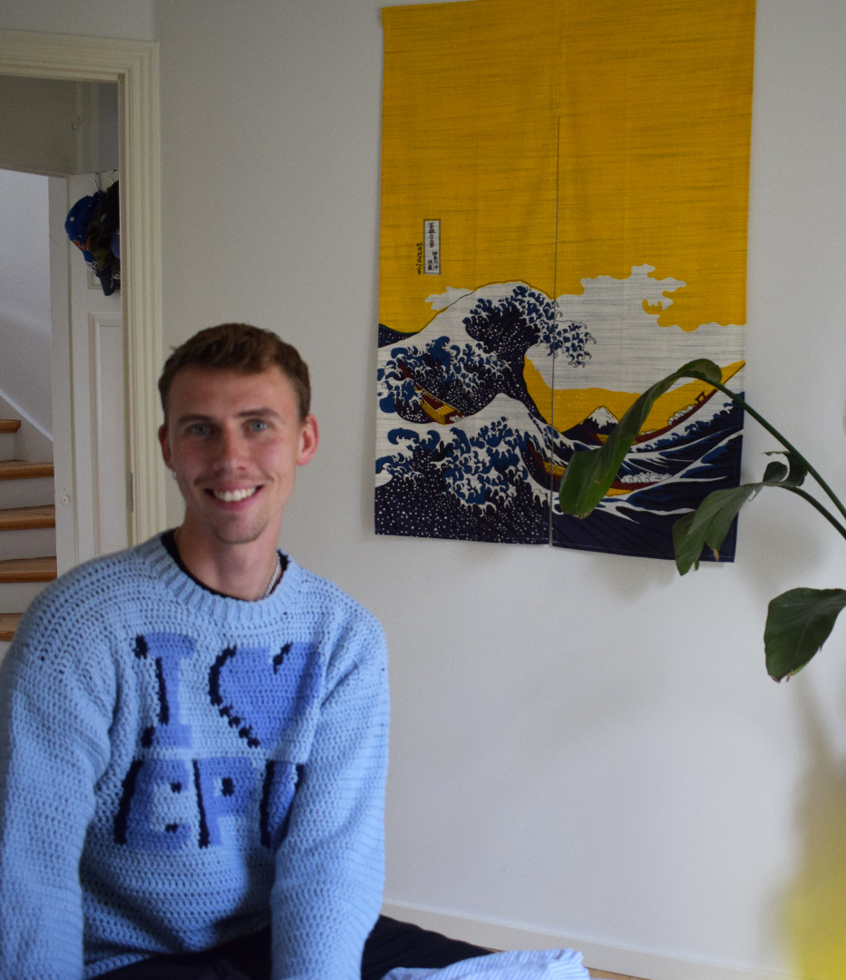 Billede af Jonas Pejstrup i egen sweater